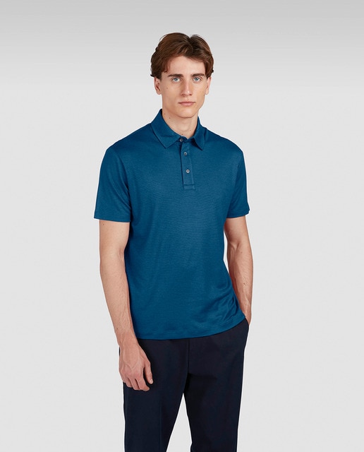 Imagen 0 de Polo de hombre manga corta x-soft microestructura tallas grandes