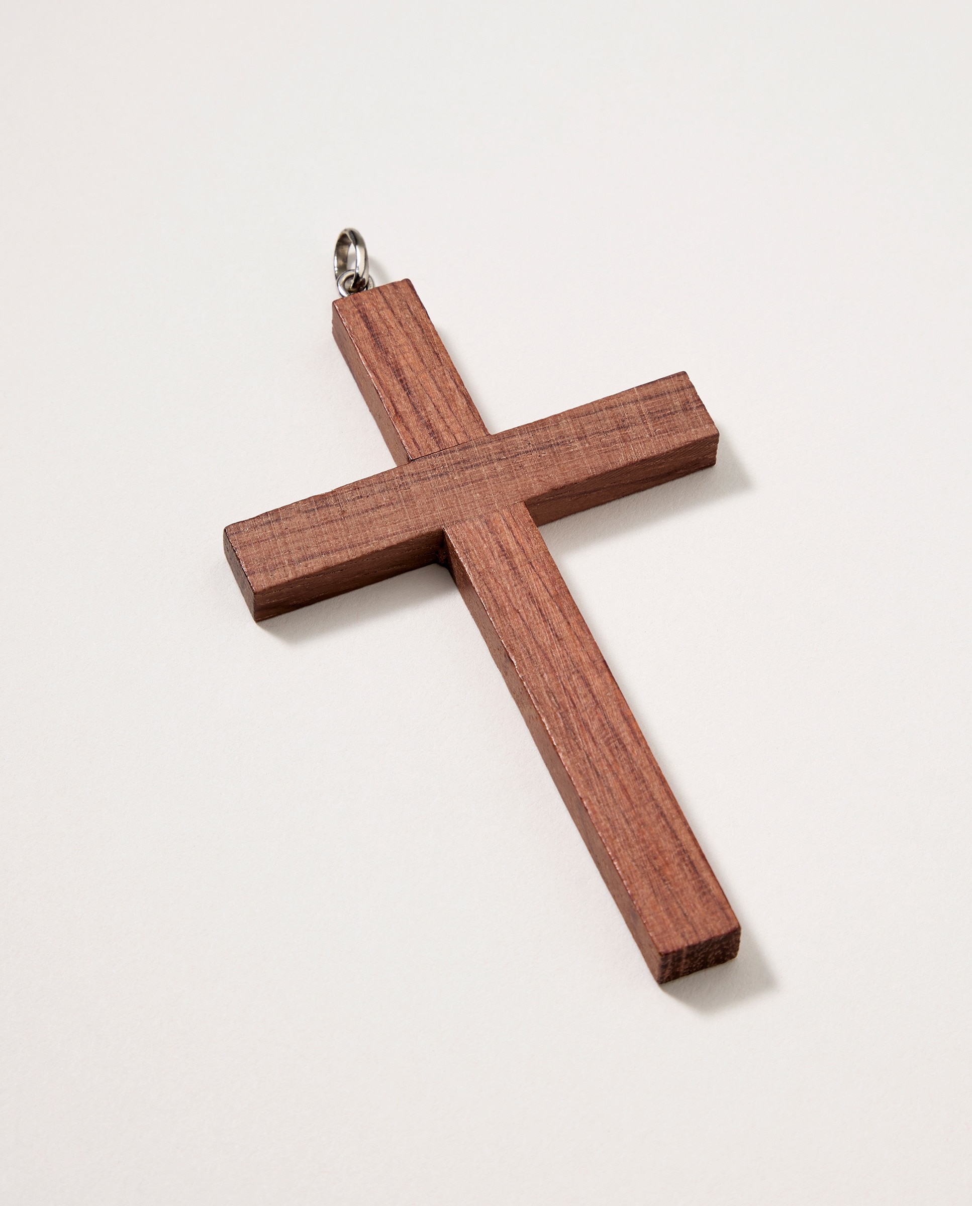 Crucifixo de Madeira Castanho-1