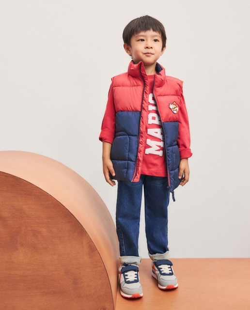 Imagem 0 de Colete com Estampado da Licença Mario Bros