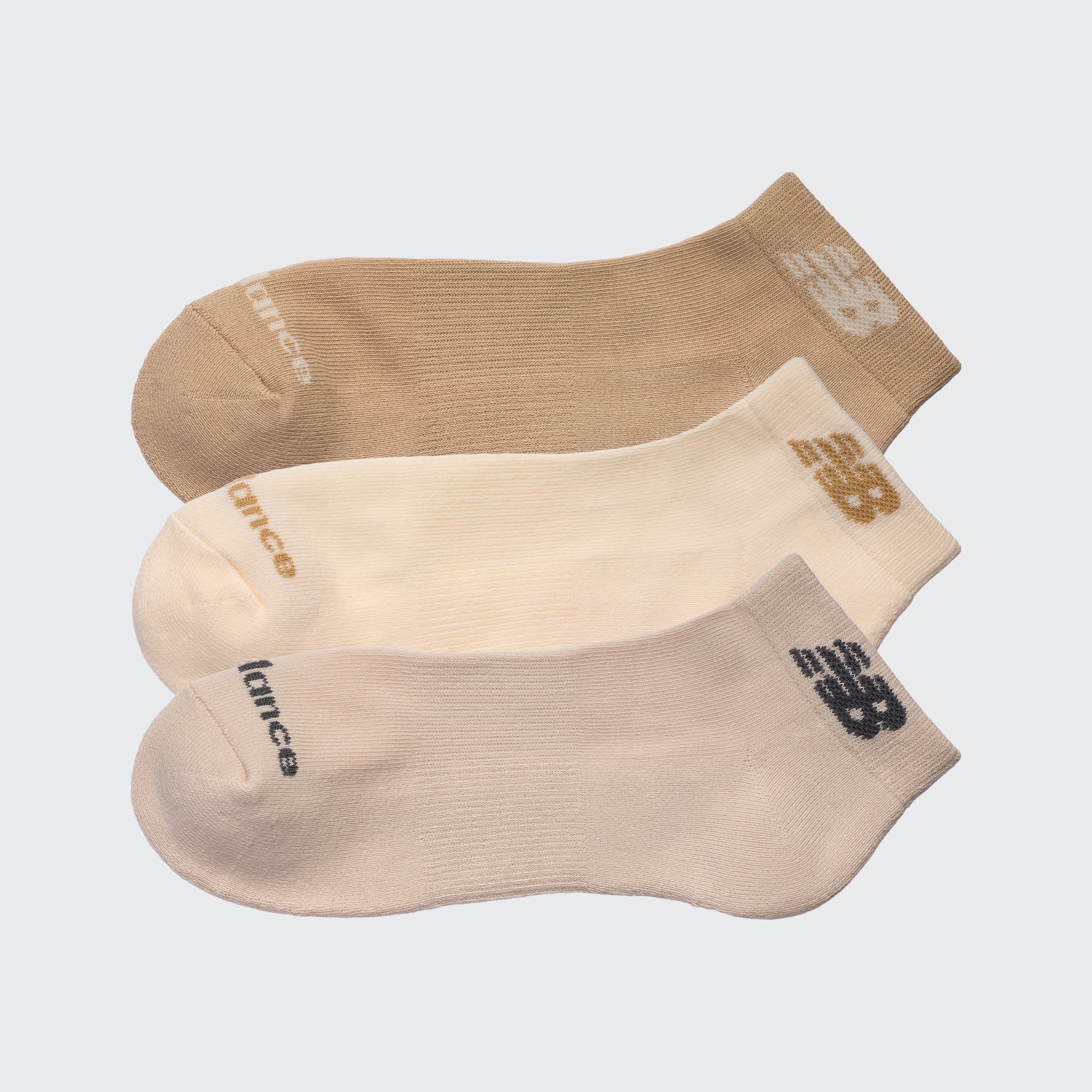 Meias Curtas Everyday - Pack 3 Pares Multicolor-1