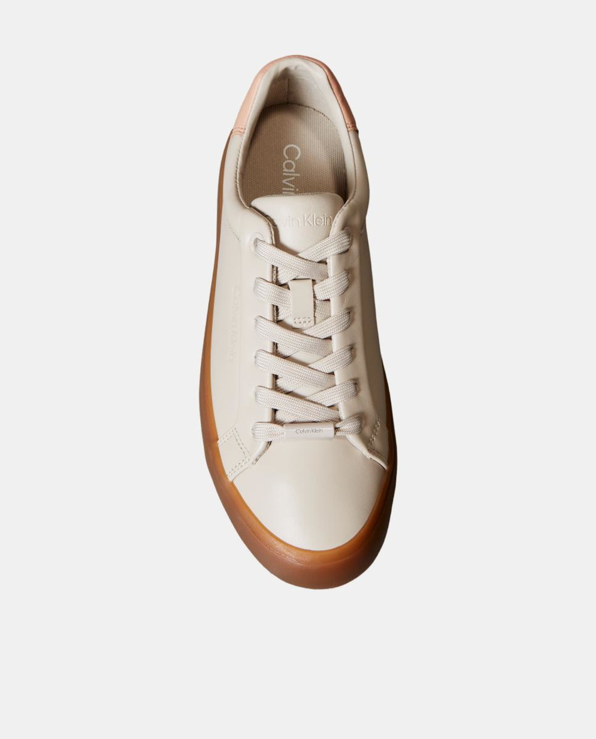 Sapatilhas Baixas em Pele Natural-4