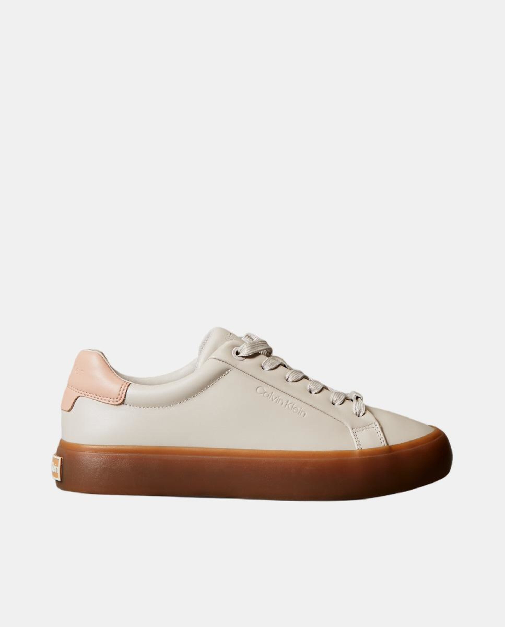 Sapatilhas Baixas em Pele Natural-1