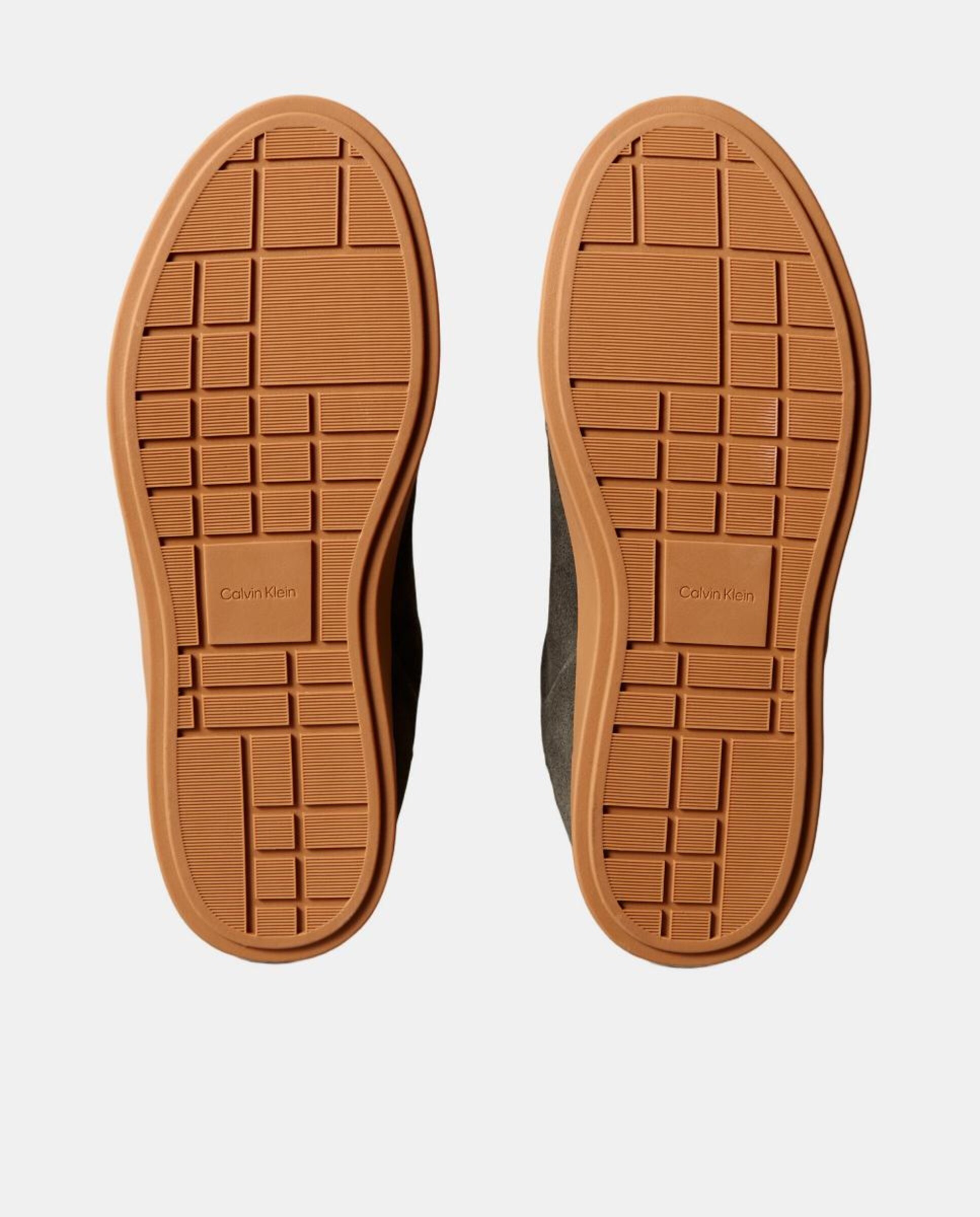 Sapatilhas Baixas em Pele Verde Azeitona-6