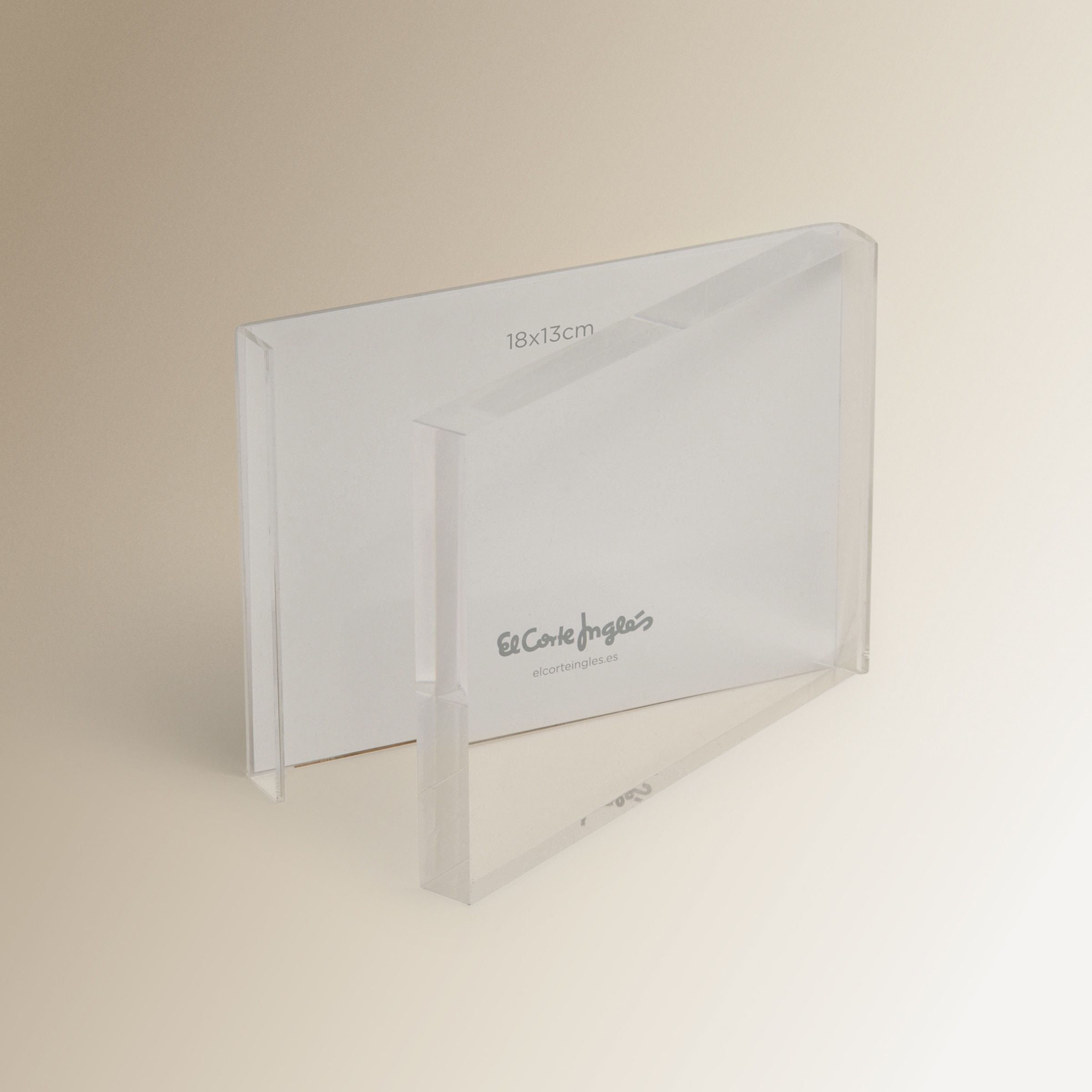 Moldura de fotos Meta El Corte Inglés Transparente-3