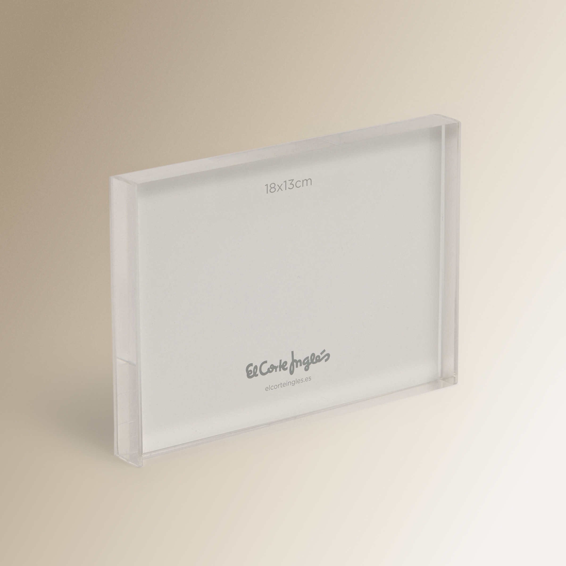 Moldura de fotos Meta El Corte Inglés Transparente-2