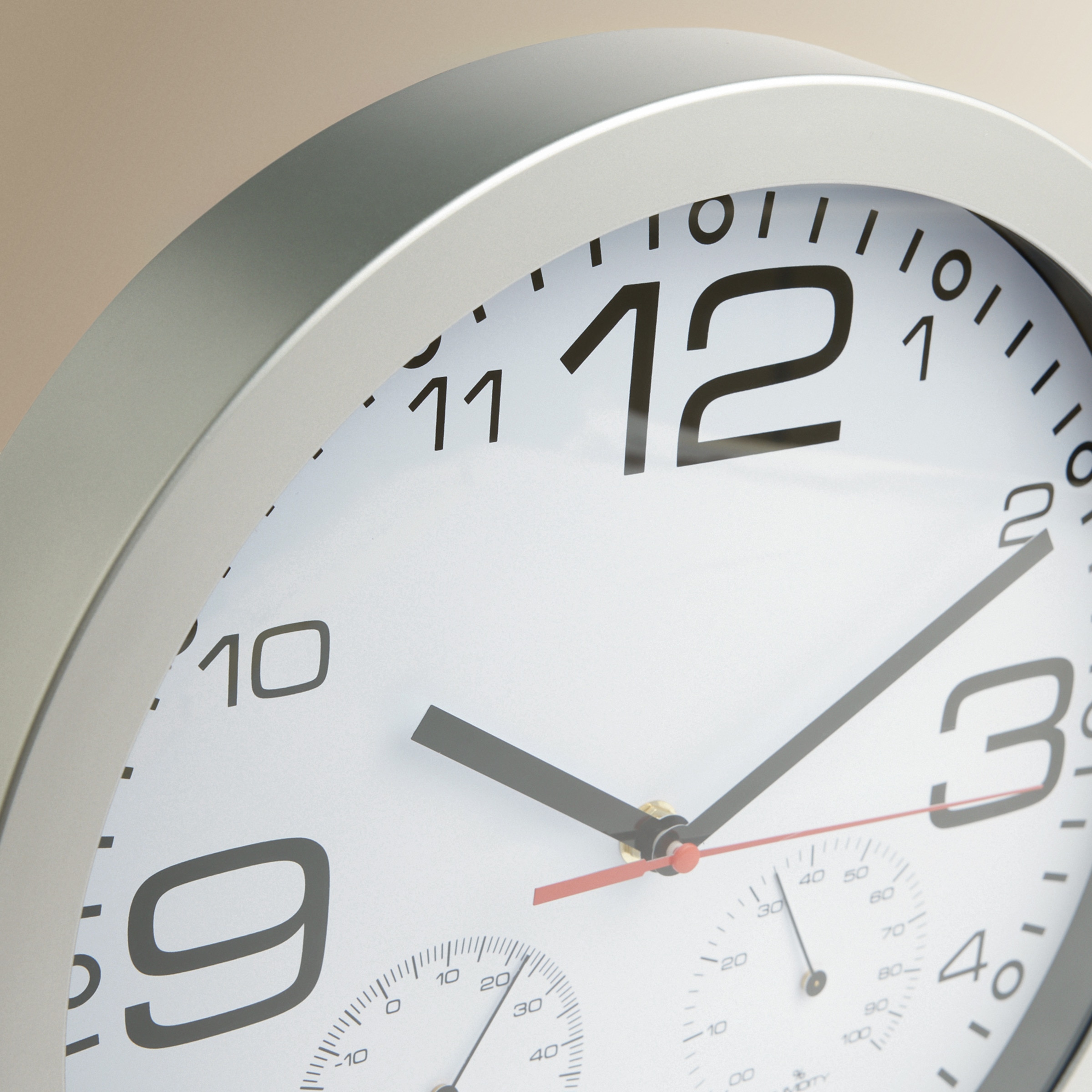 Reloj de pared Budapest Stick  El Corte Inglés Blanco-3