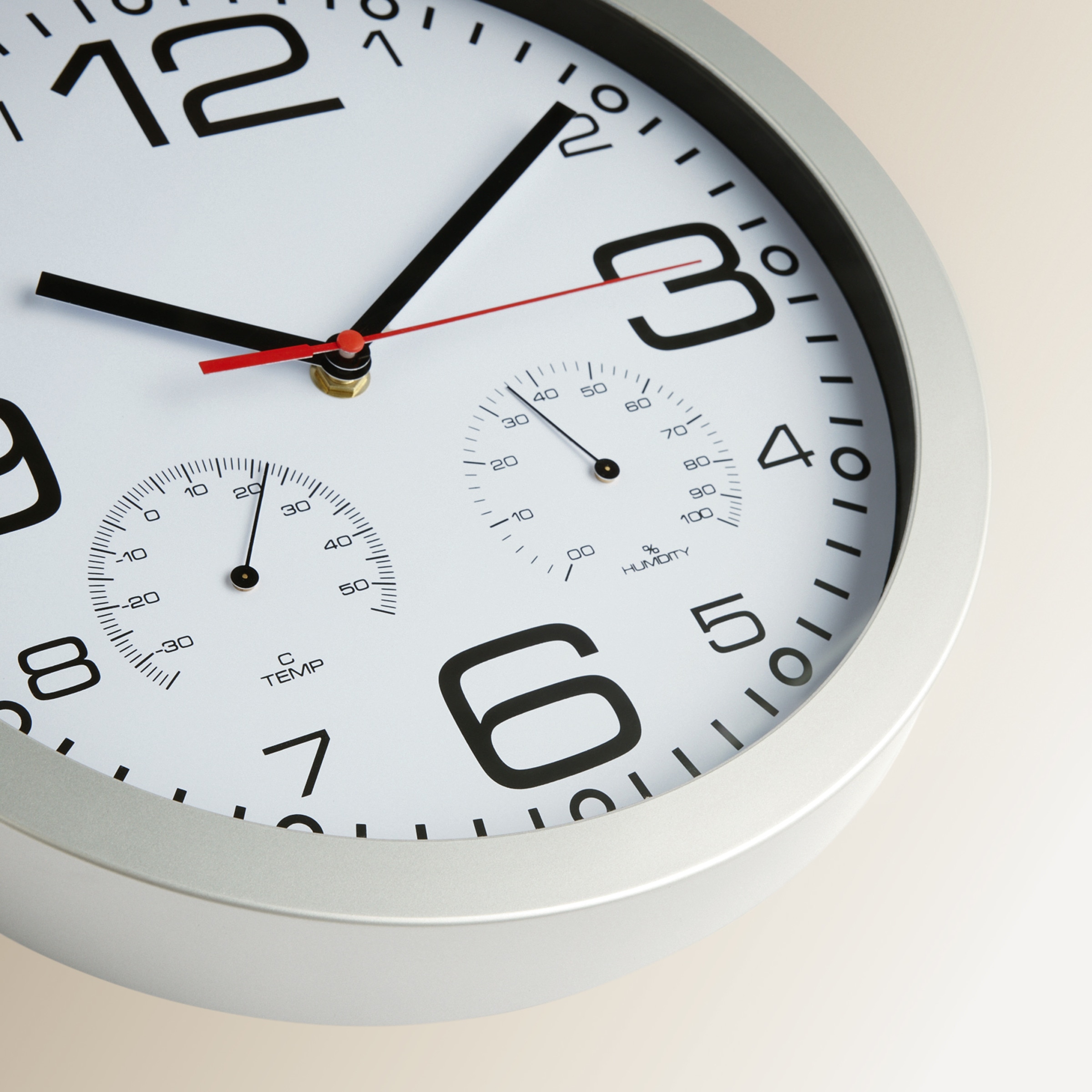 Reloj de pared Budapest Stick  El Corte Inglés Blanco-2