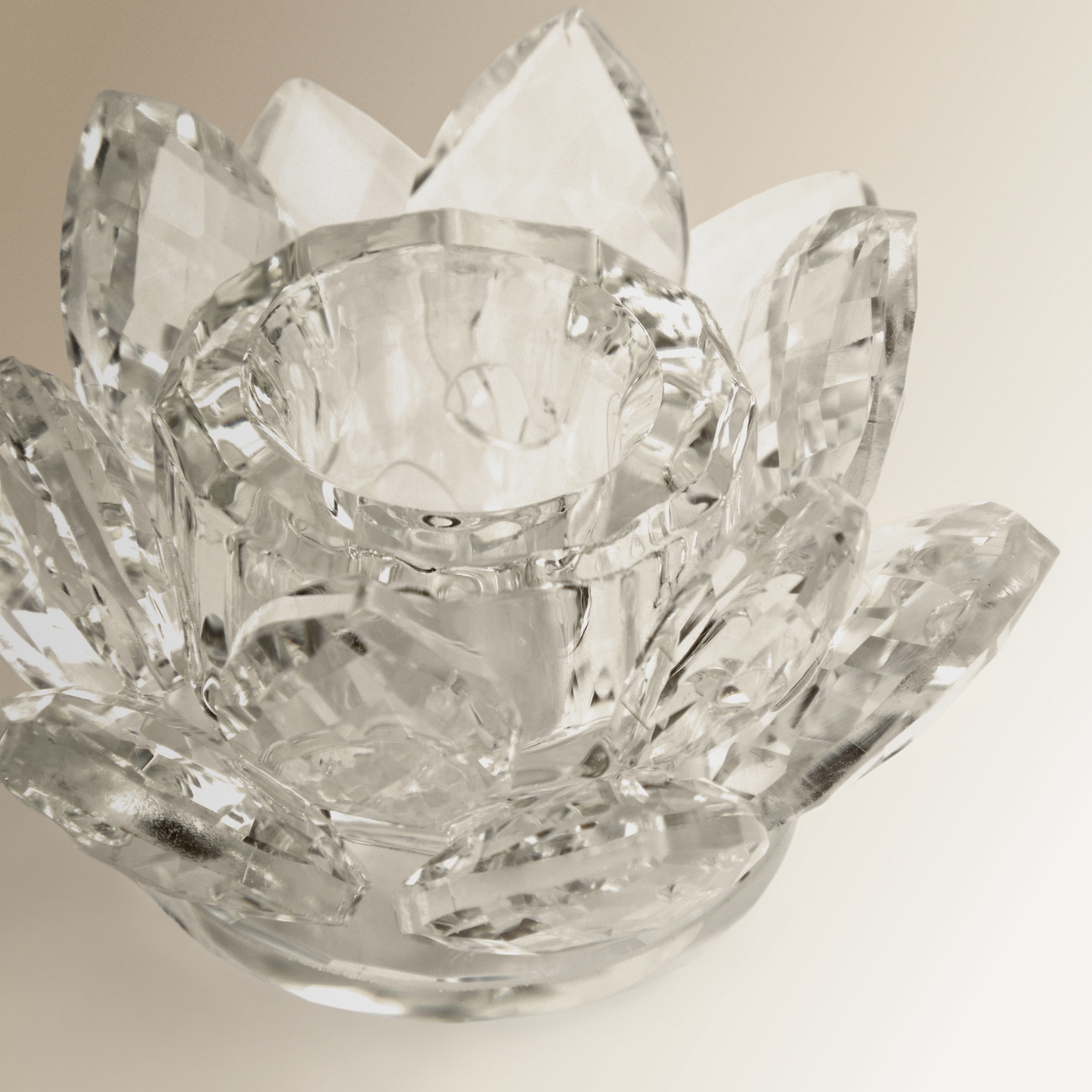 Porta-Velas de Cristal Vilna Transparente-4