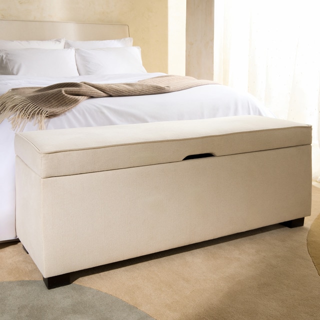 Imagem 0 de Banco Estofado com Armazenamento Byron