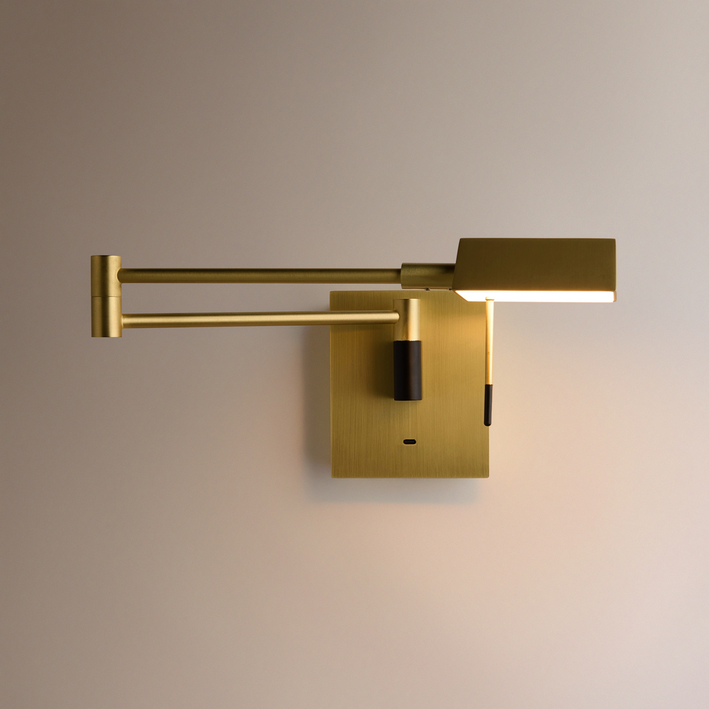 Aplique de Parede com LED Integrado Lite Ouro-3