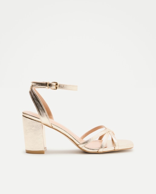 Imagem 0 de Sandálias de Tacão Médio