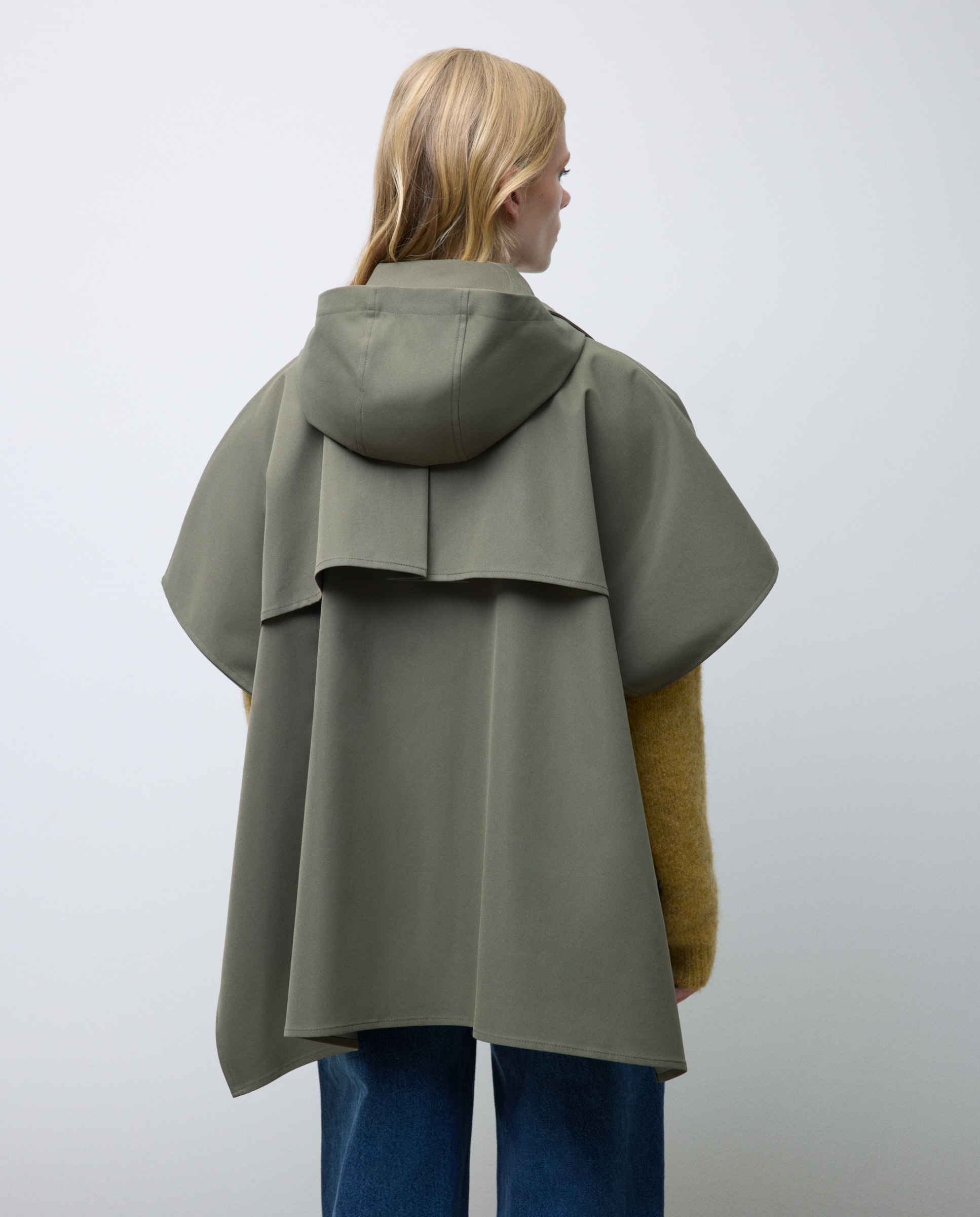 Capa para a Chuva Tipo Canadiana 520 Caqui-3