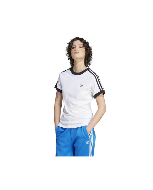 Imagem 0 de T-shirt de Mulher Adicolor Classics Slim 3 Faixas Originals