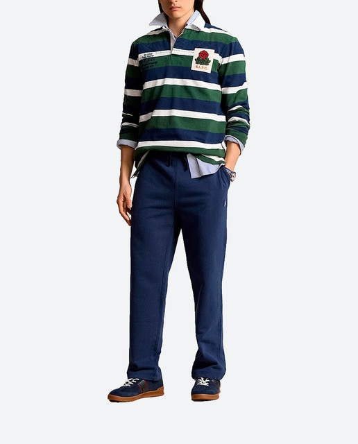 Imagen 0 de Pantalón de chándal de hombre de algodón con caballo bordado