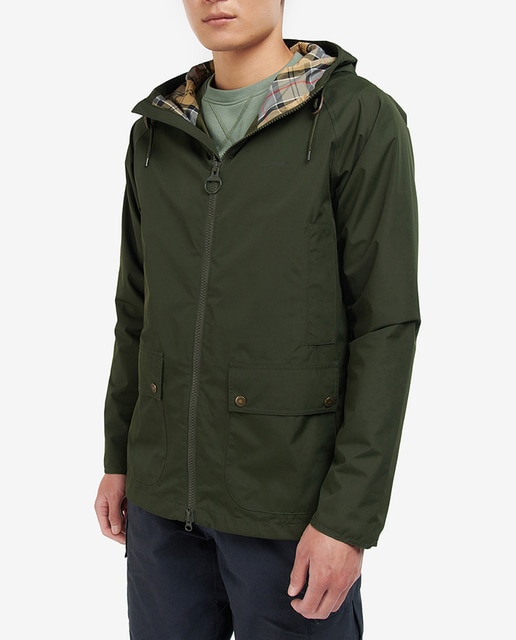 Imagen 0 de Chaqueta de hombre con capucha y cierre frontal con cremallera