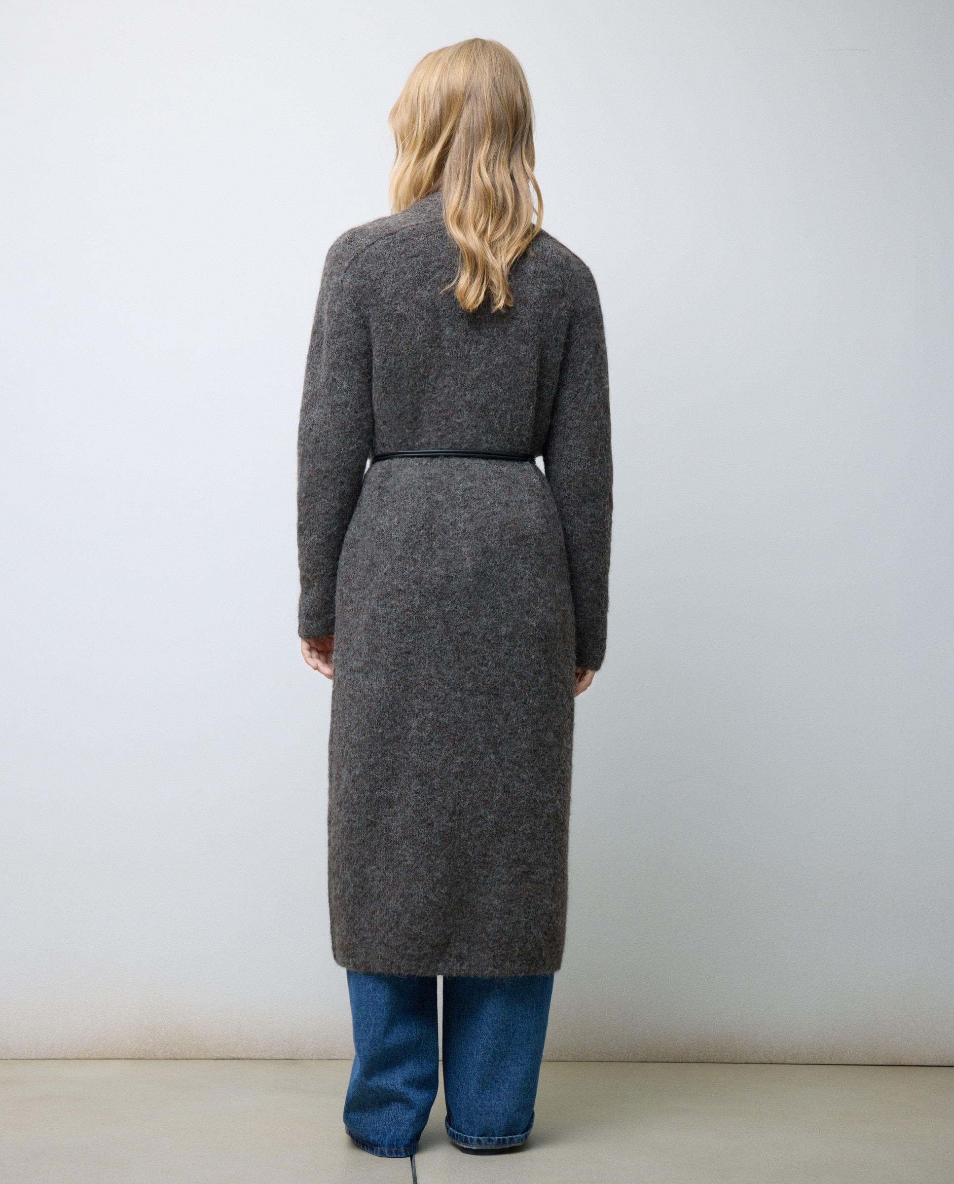 Casaco Maxi Castanho-3