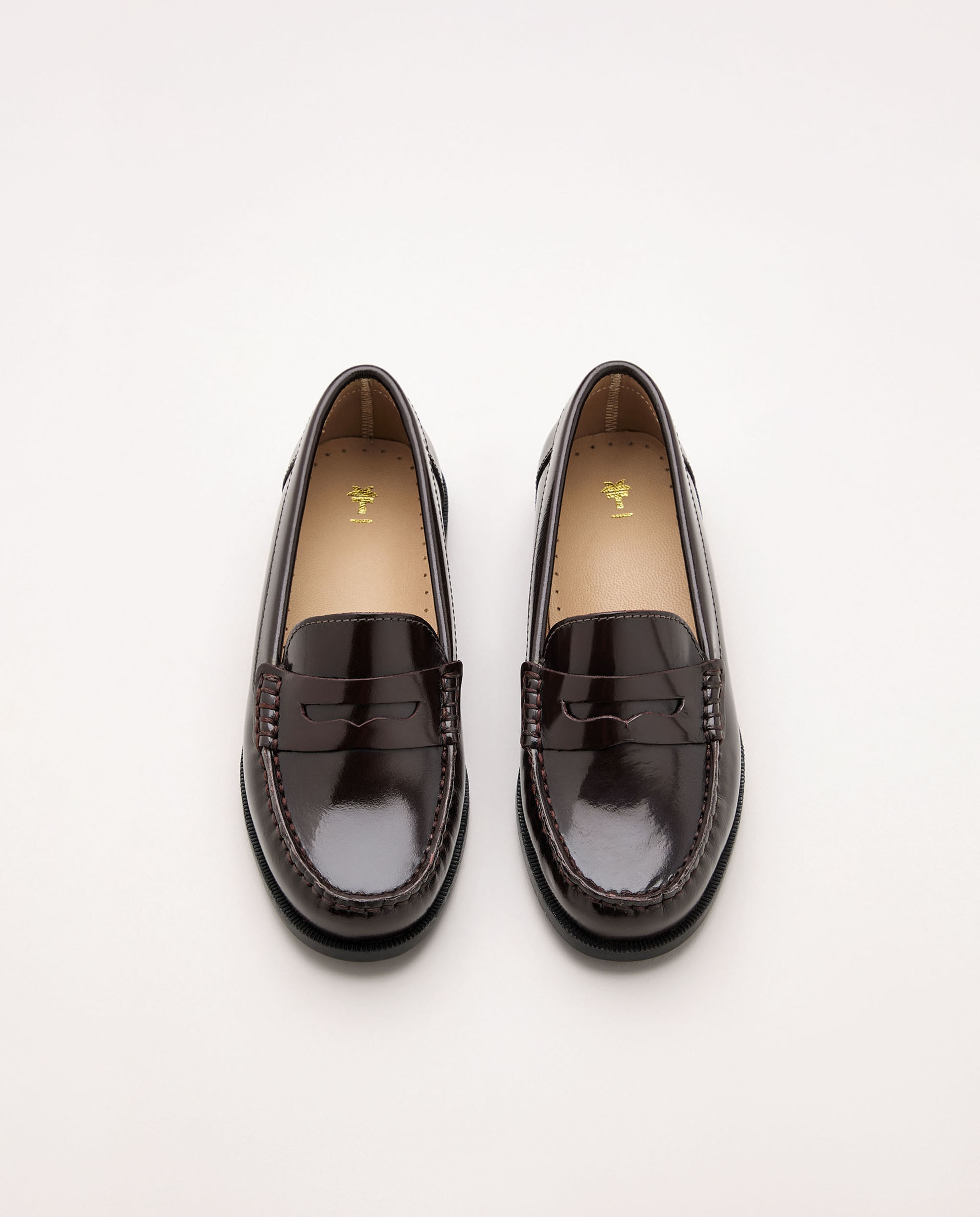 Mocassins em Pele Florantik Bordeaux-4