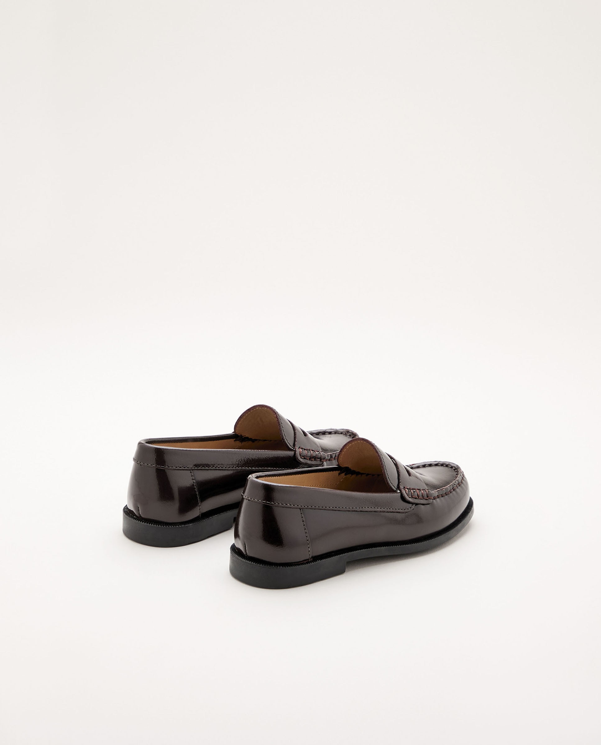 Mocassins em Pele Florantik Bordeaux-3