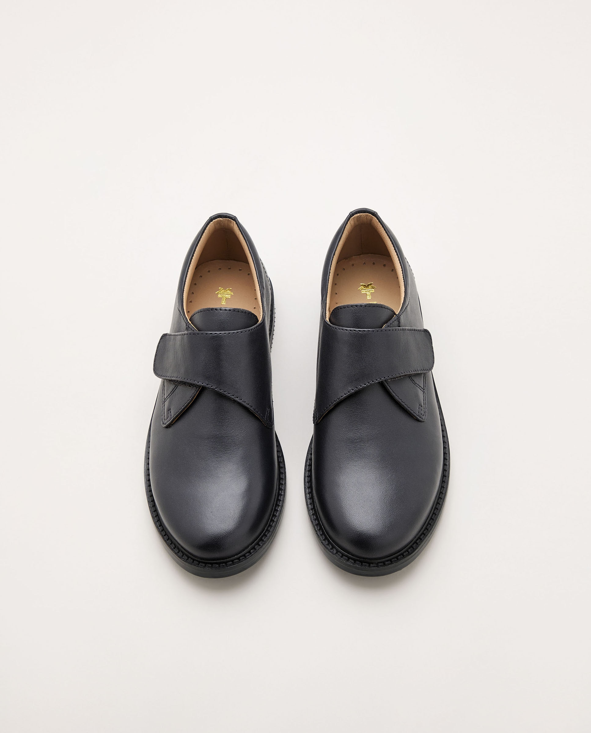 Sapatos de Velcro Azul-marinho-4