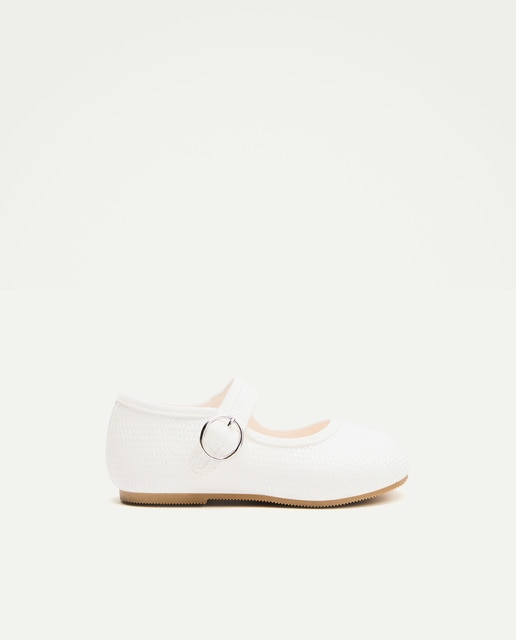 Imagem 0 de Sapatos de Presilha de Bebé em Têxtil com Velcro, Fivela e Biqueira Redonda