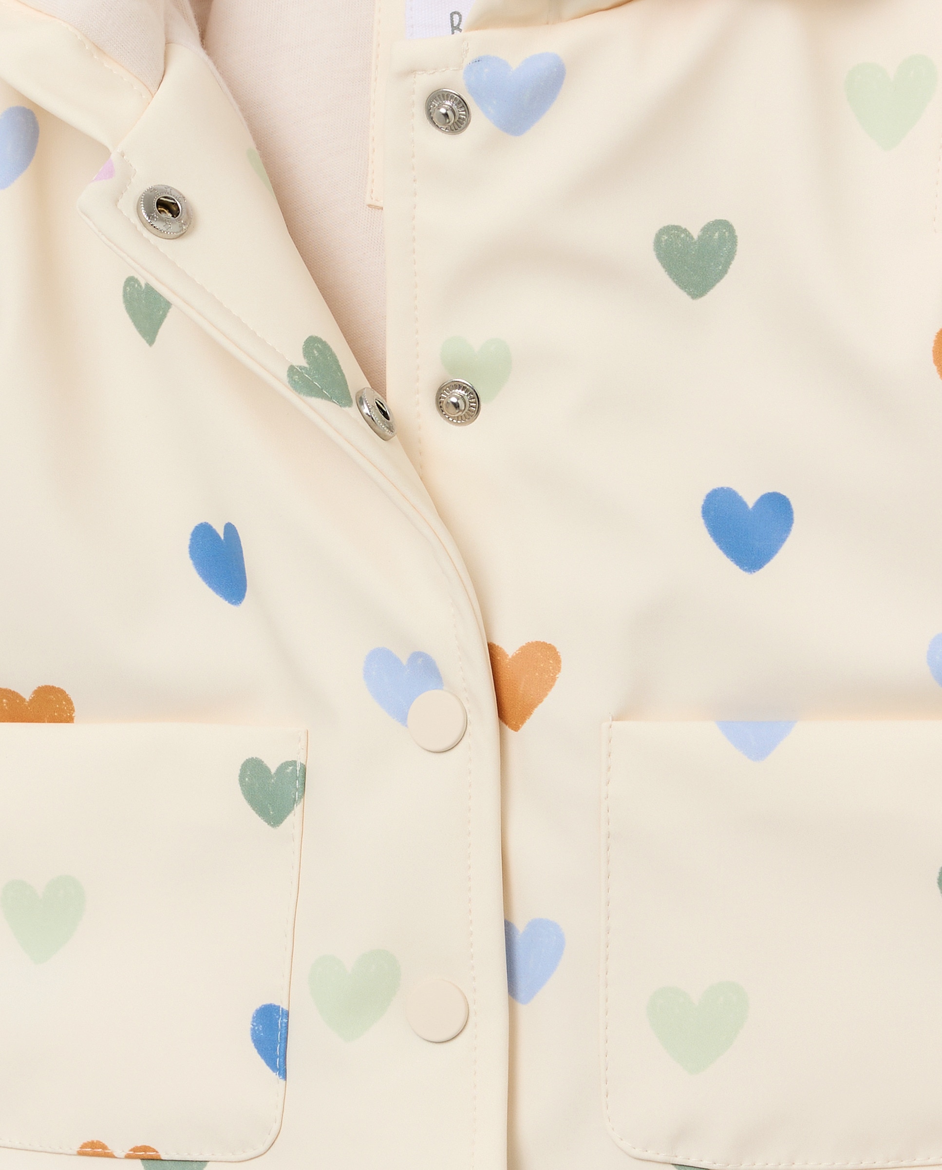 Parka Engomada de Bebé com Estampado de Fantasia Baby El Corte Inglés Branco-3