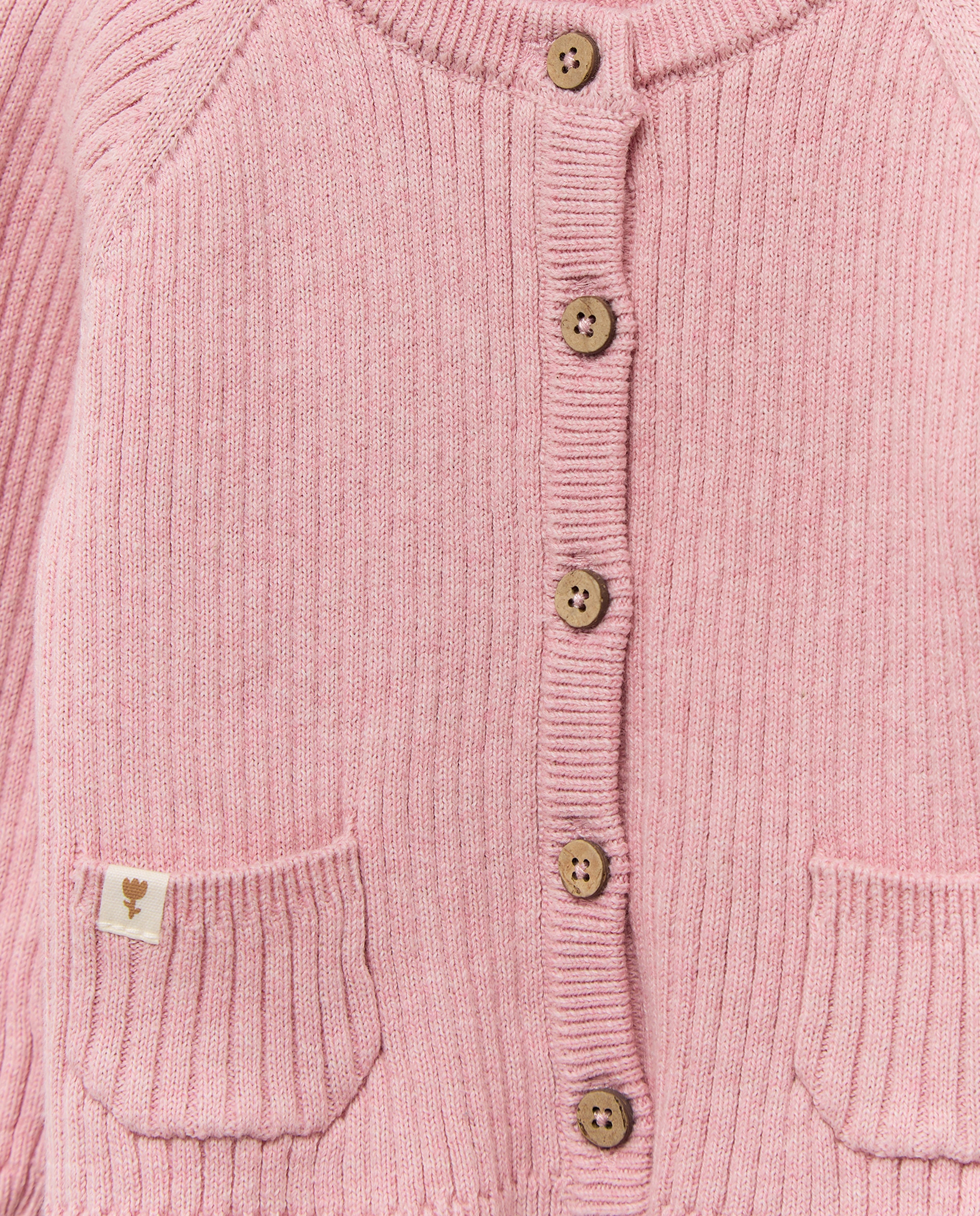 Conjunto de 2 Peças de Tricot de Bebé com Casaco Baby El Corte Inglés 200 Rosa-4