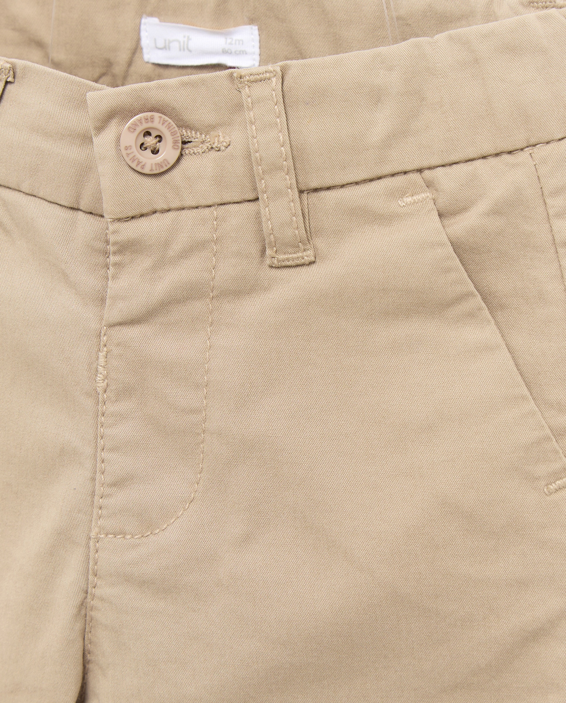 Pantalón de bebé chino Beige-3