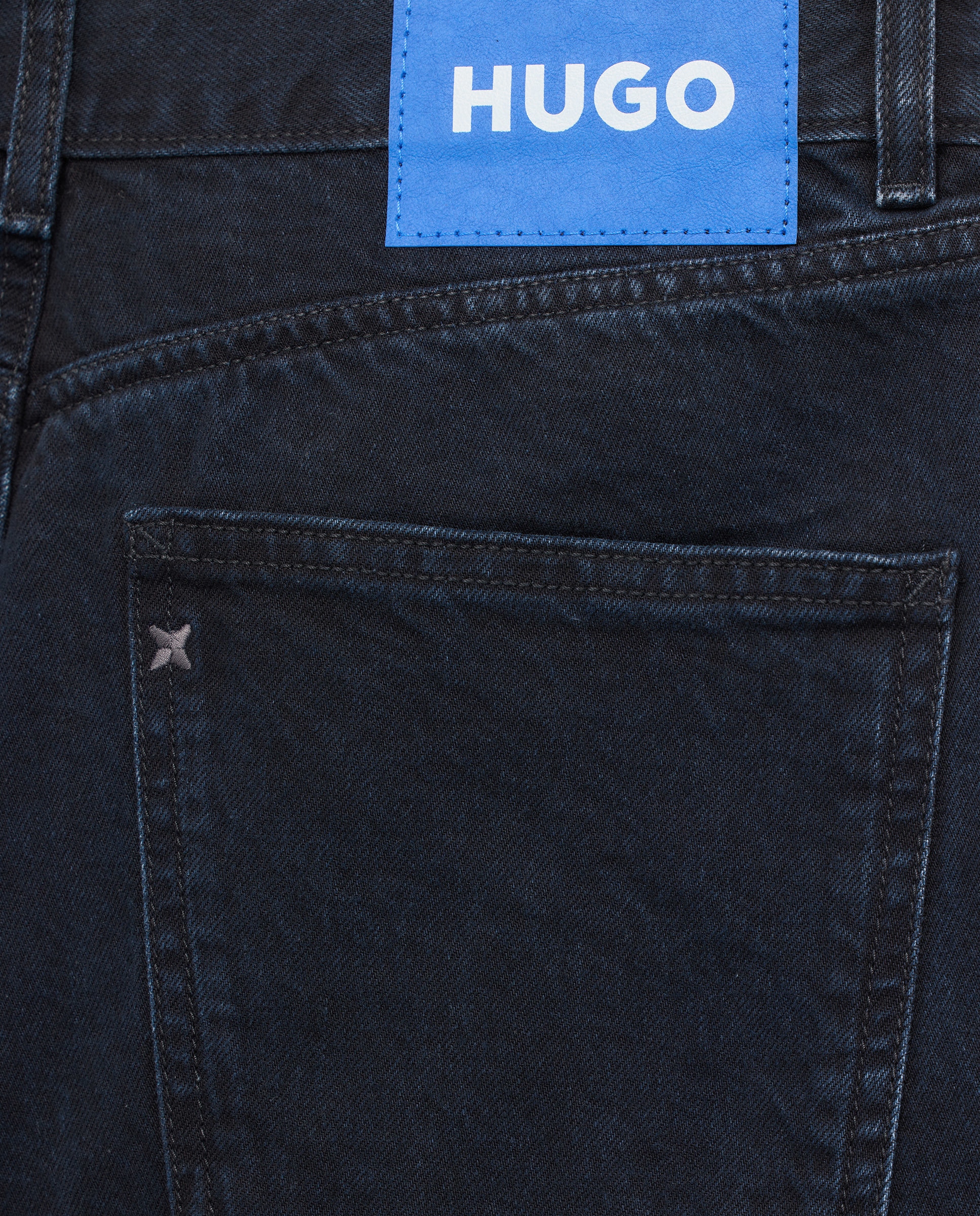 Calças Regular Azul-5