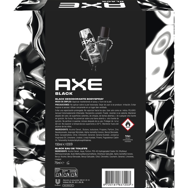 Black Eau de Toilette 75 ml + Body Deospray 150 ml Karton