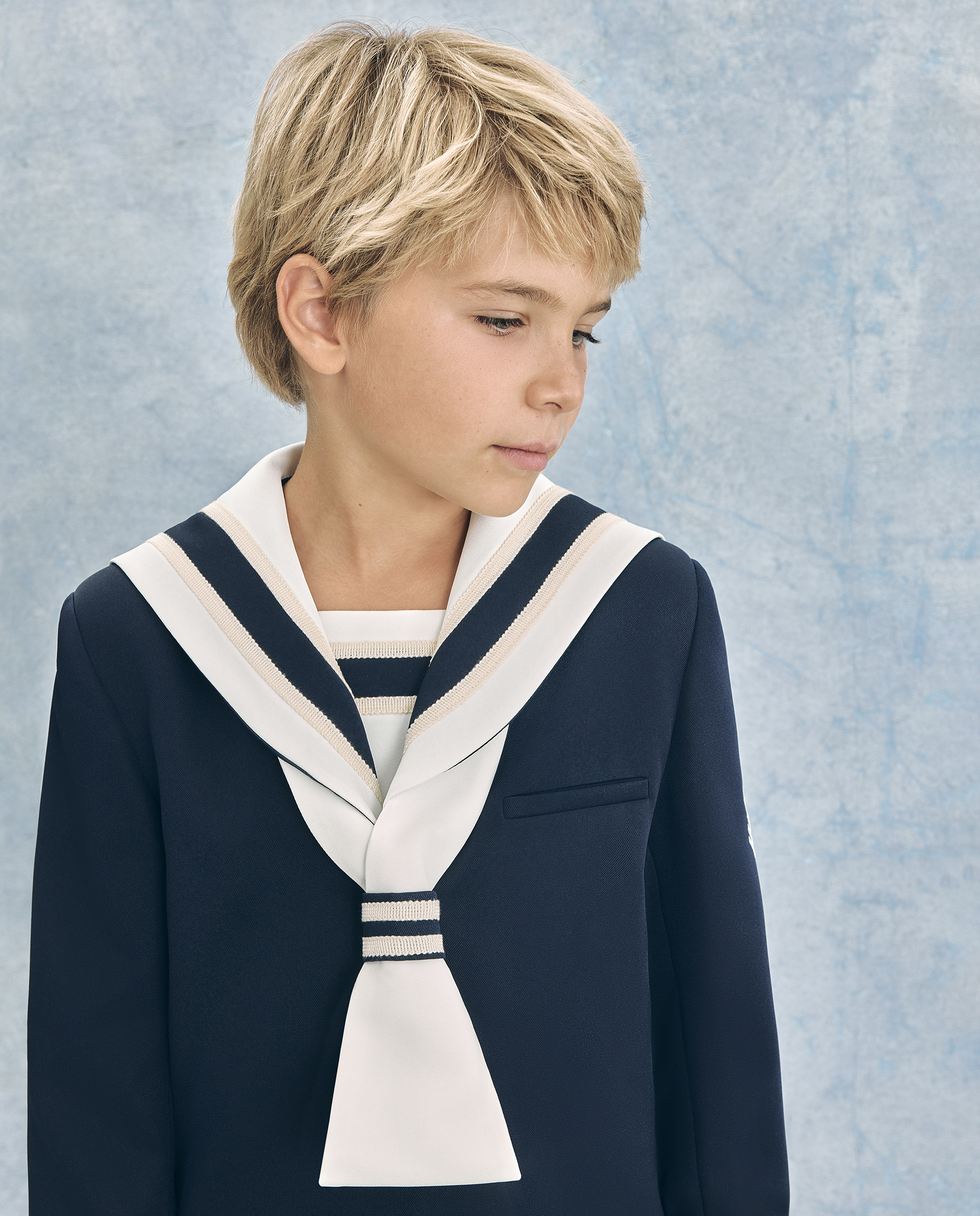 Fato Tipo Marinheiro Clássico Combinado Dione Multicolor-3