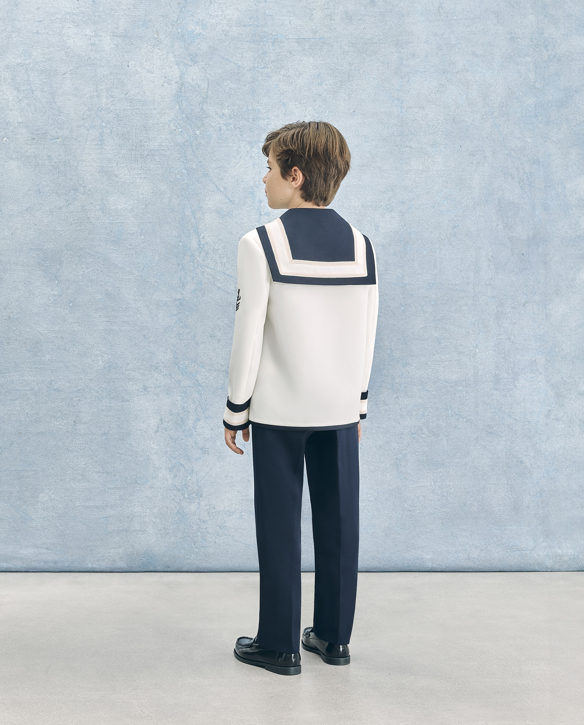 Fato Tipo Marinheiro Clássico Combinado Ceres Multicolor-5