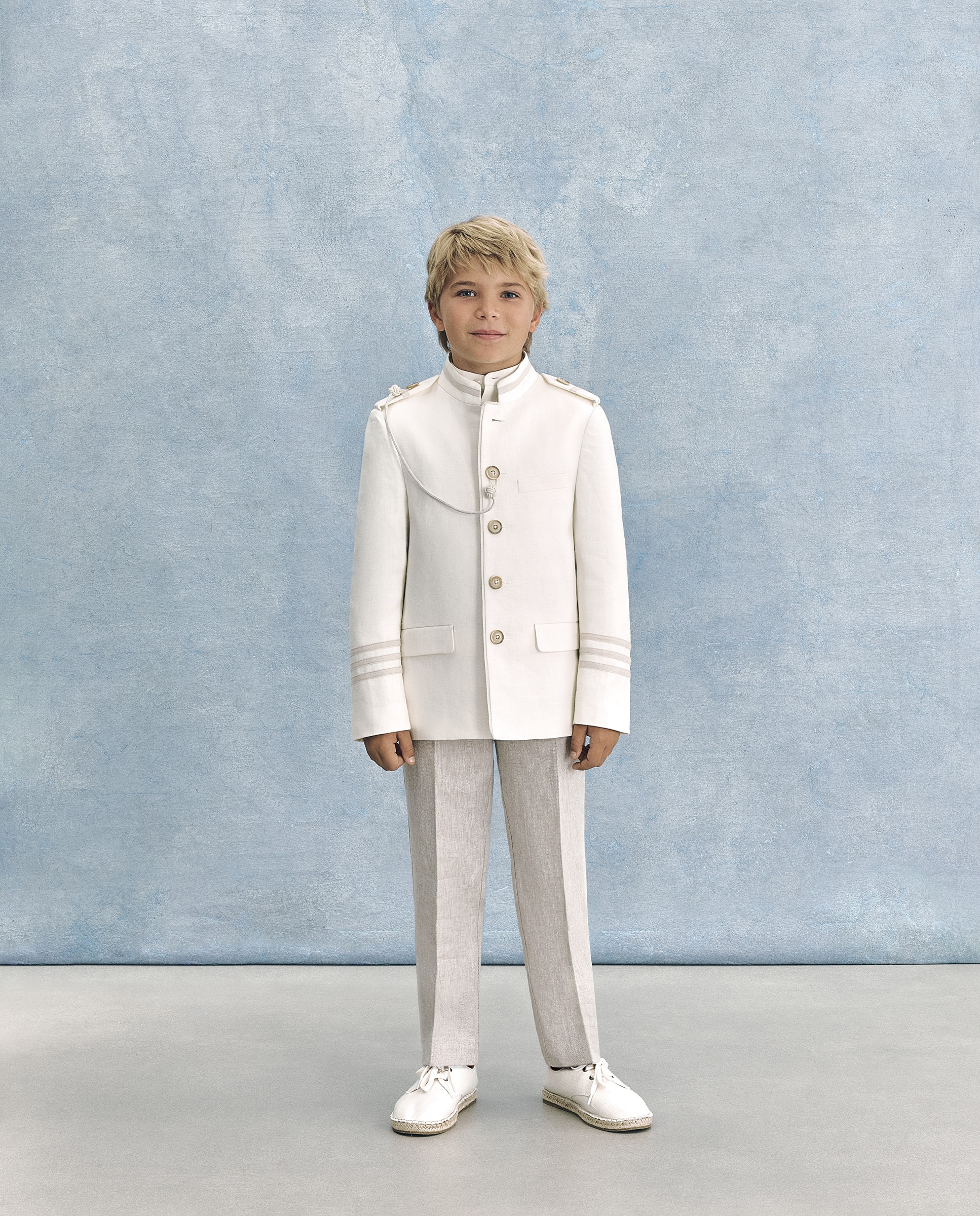 Imagem 0 de Fato de almirante em linho RIGEL