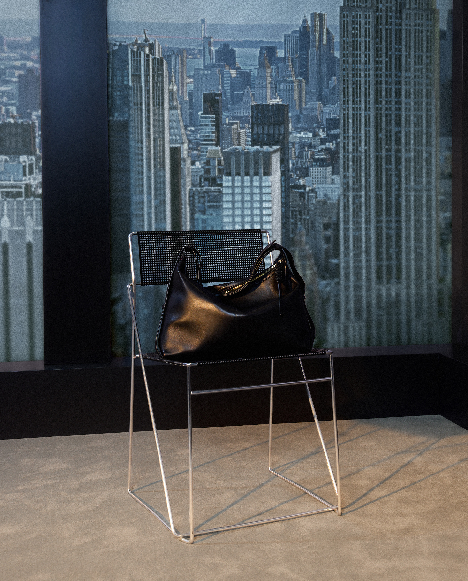 Mala Hobo em Pele Preto-4