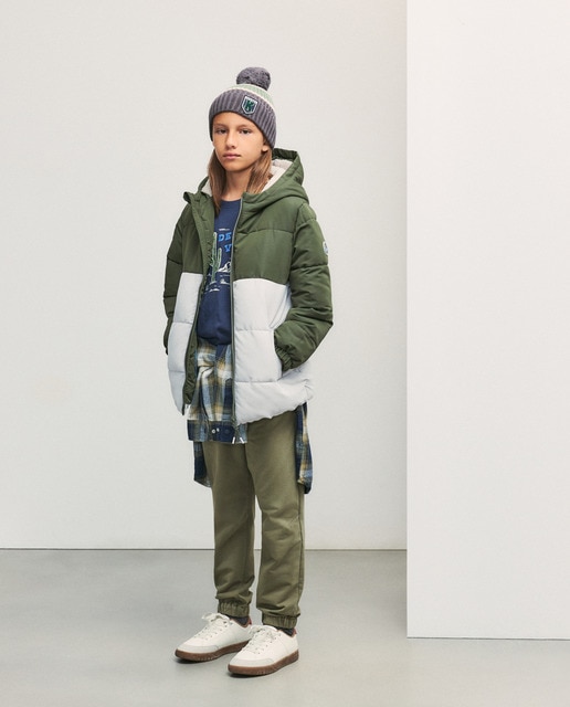 Imagen 0 de Pantalón jogger de felpa plana de niño