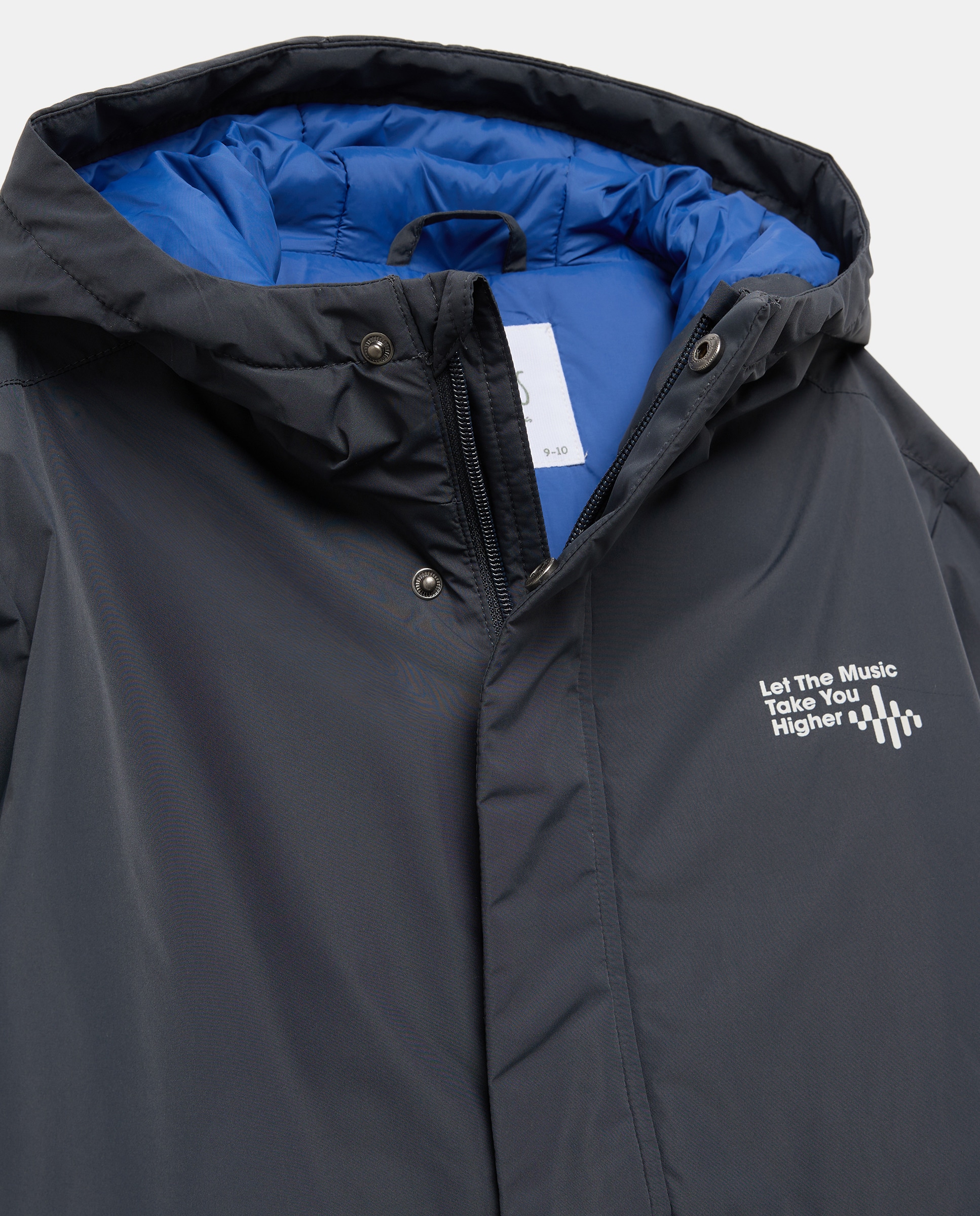 Parka Ligeira com Contraste 830 Antracite-5