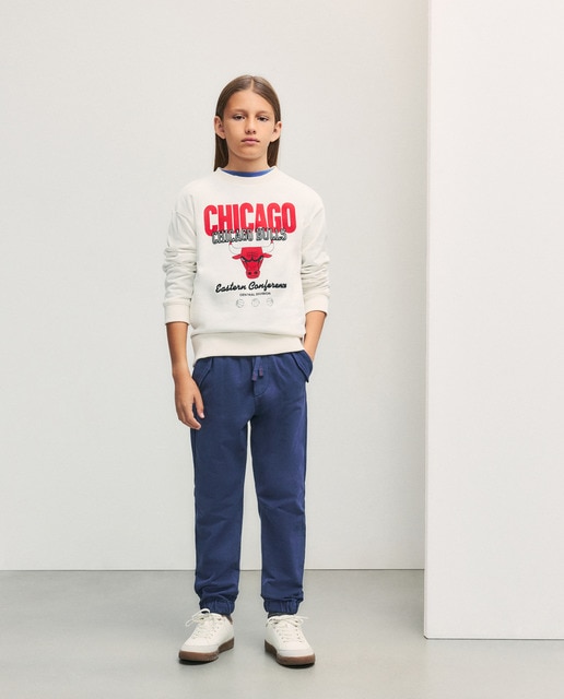 Imagen 0 de Sudadera NBA Chicago Bulls cerrada de niño