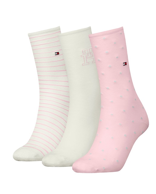 Imagen 0 de Calcetines clásicos de mujer de Tommy Hilfiger (caja regalo pack de 3)