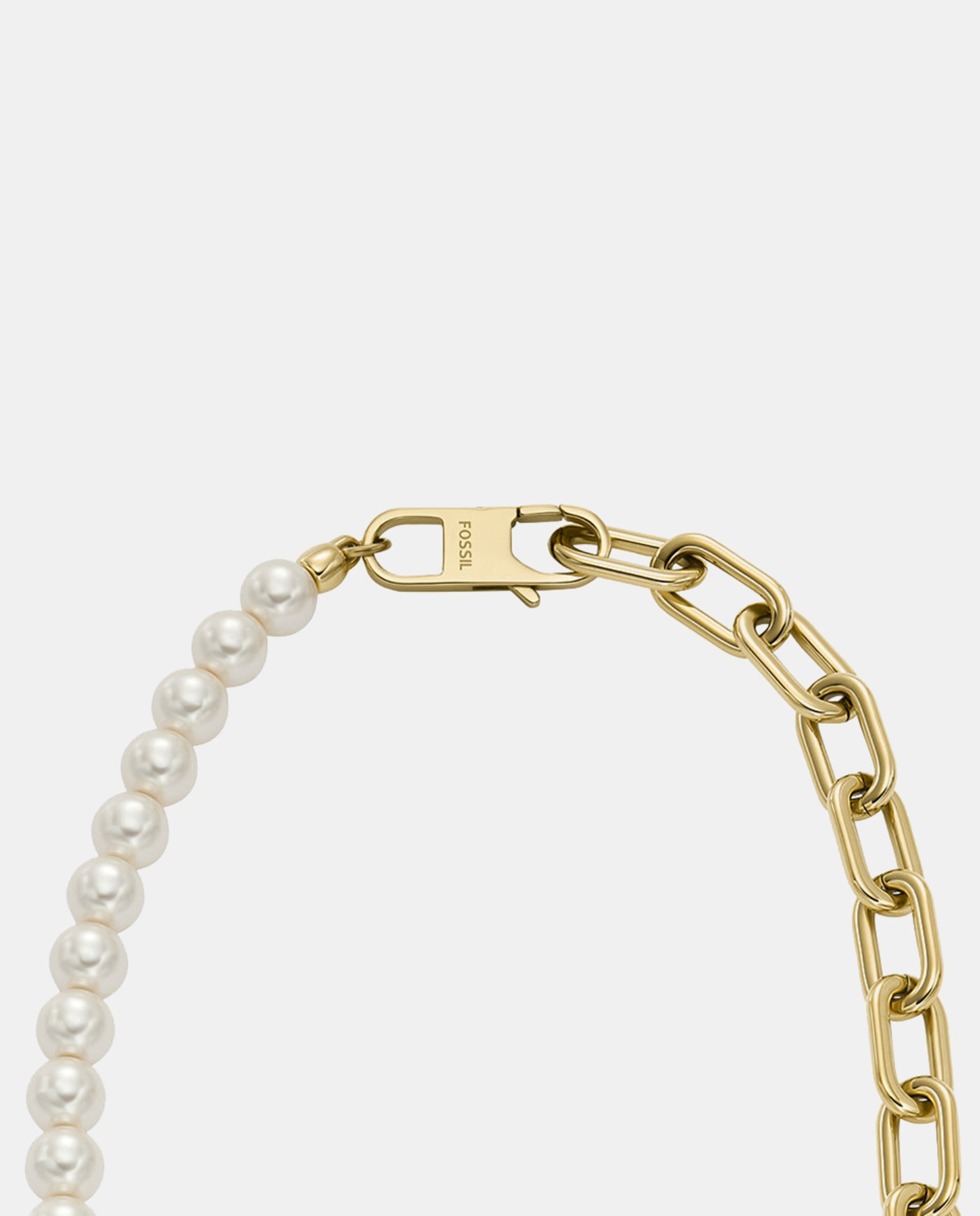 Colar Heritage - Dourado Branco-4