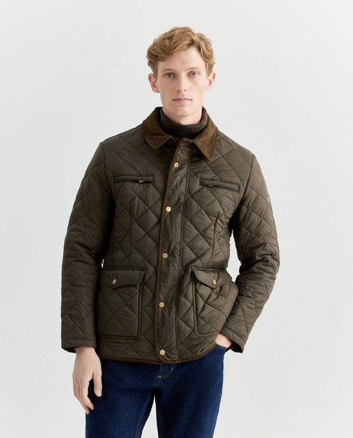 Imagen 0 de Cazadora husky de hombre con cuello camisero