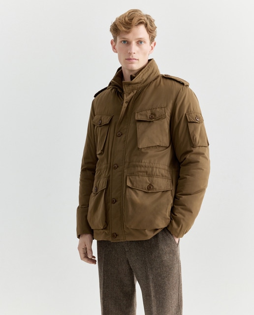 Imagem 0 de Parka de Cinco Bolsos com Cinto