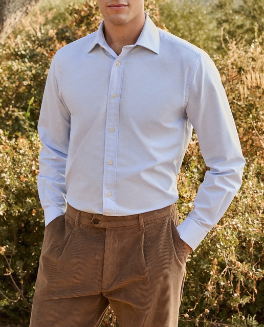 Imagen 0 de Camisa oxford vestir de hombre