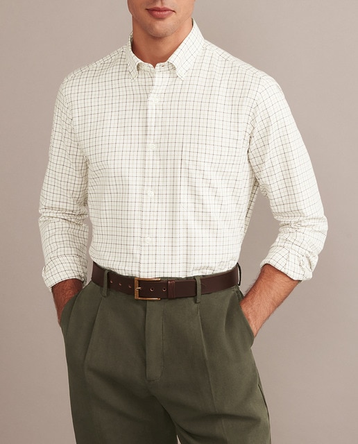 Imagen 0 de Camisa cuadros básica de hombre