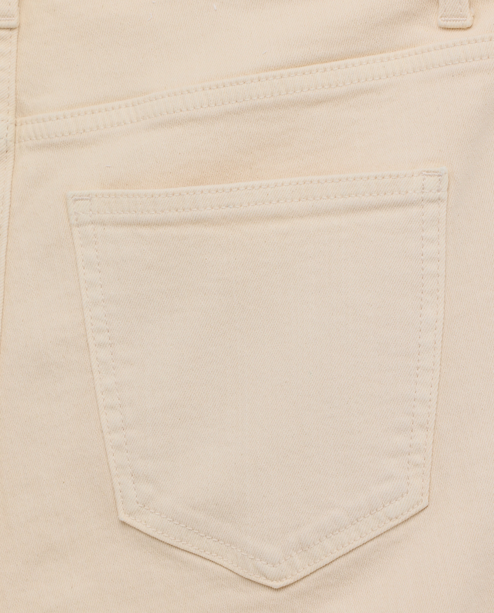 Pantalón de mujer cropped flare desflecado 120 Crudo-5