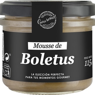 mousse de boletus frasco 115 g - Bujanda