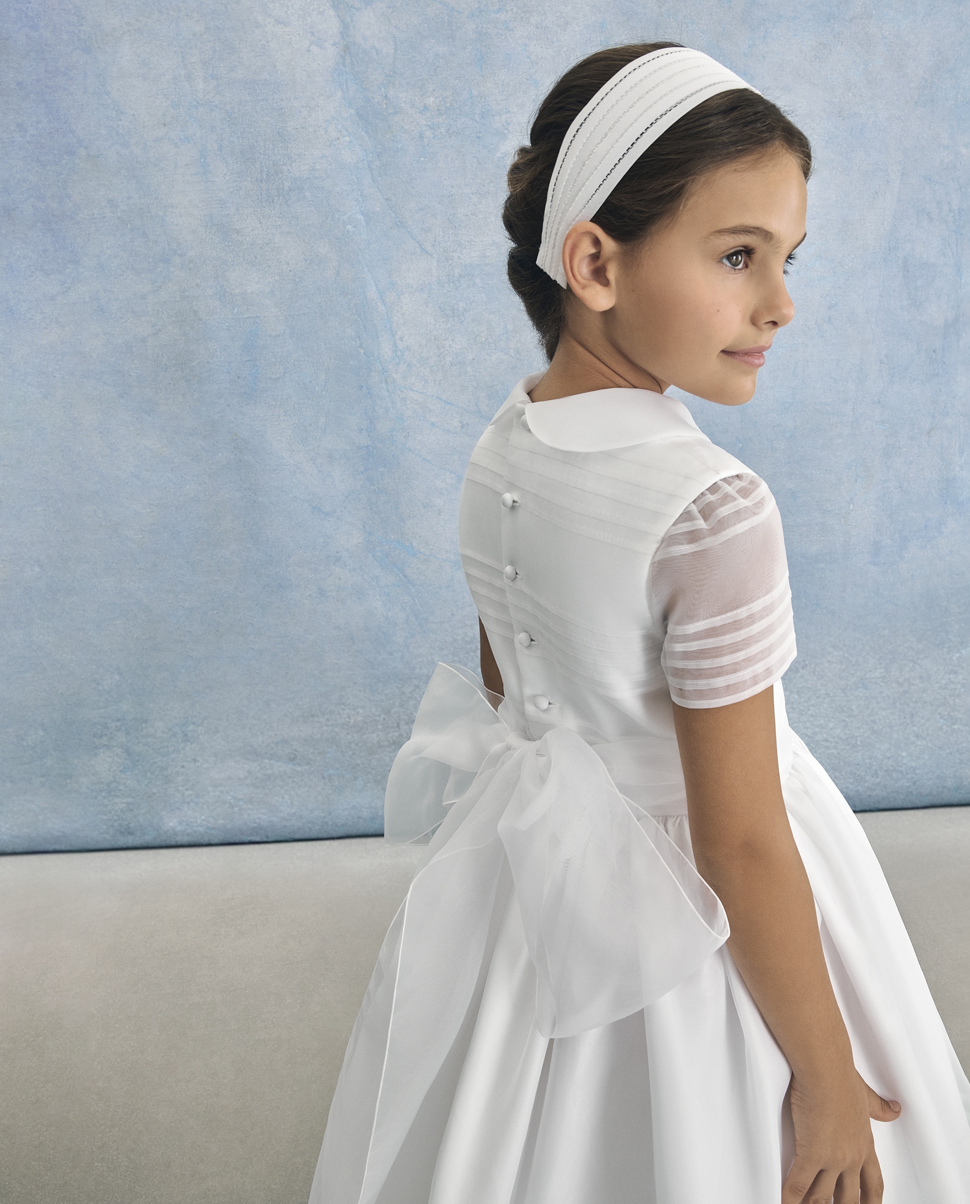 Vestido de Comunhão Branco-4