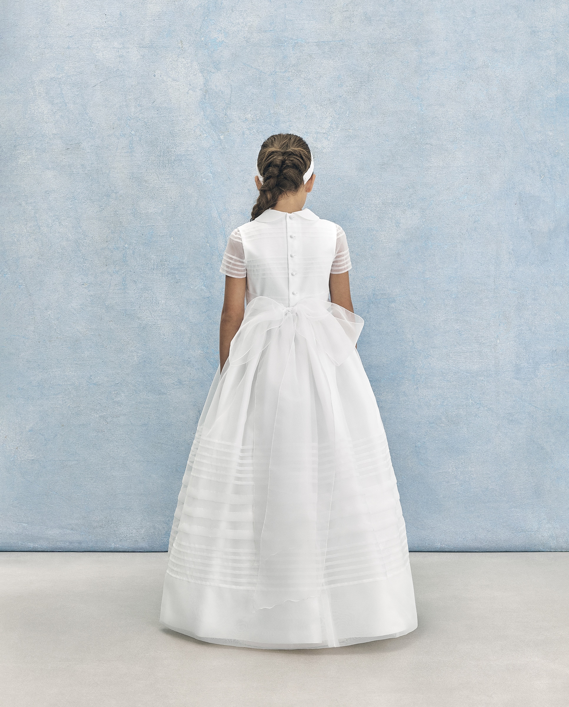 Vestido de Comunhão Branco-5