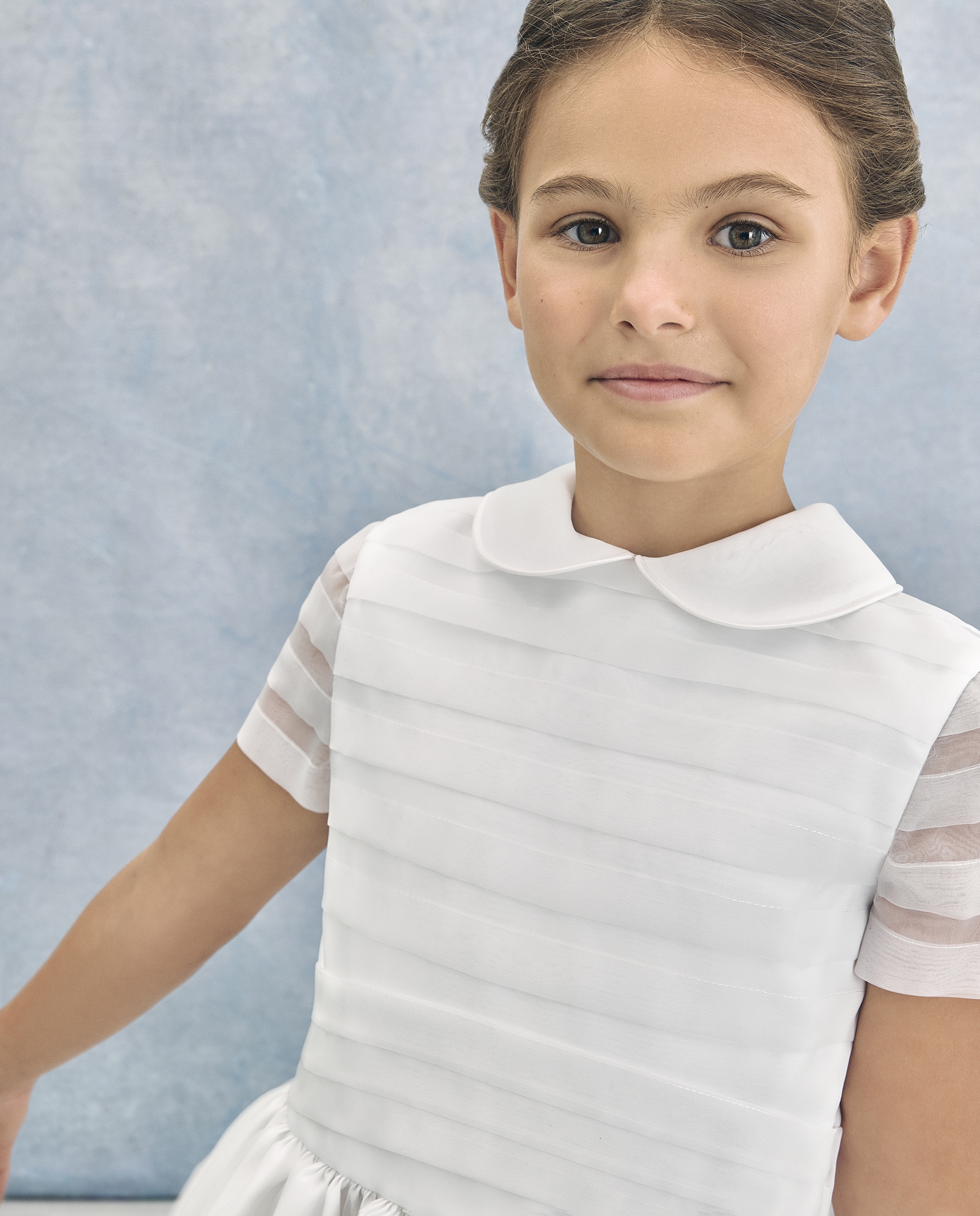 Vestido de comunhão Branco-2