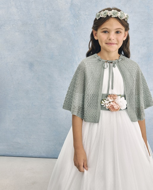 Imagen 0 de Bolero calado de niña