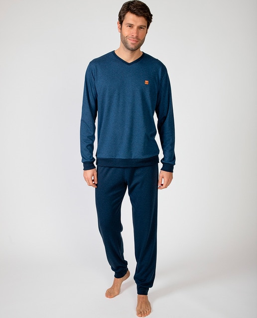 Imagem 0 de Pijama Comprido em Tecido de Malha