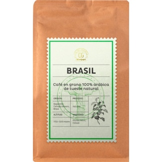 Café em Grão 100% Arábica Assado ao Natural Brasil embalagem 250 g - Club Del Gourmet